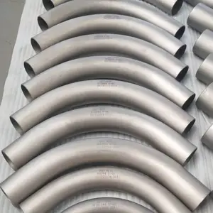 钛镍管件—钛90度弯管半径4D