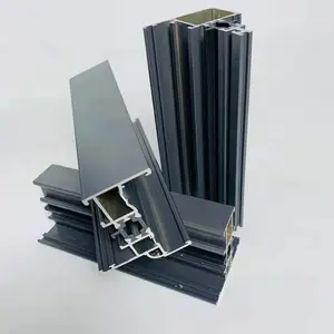 建筑幕墙铝型材参数介绍 断桥门窗铝型材按需加工