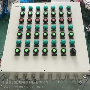 钢板防爆按钮控制箱BXK 定制水泵防爆动力配电柜