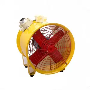 宇成BSFT-300/400/500手提式防爆轴流风机 便携式移动防爆风机