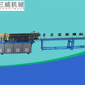 南京 75双螺杆挤出机 玉米淀粉 PLA降解料造粒机 PBAT风冷输送切粒机