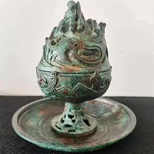 江西南昌出土汉代海昏侯墓博山炉复仿品博物馆展厅摆件