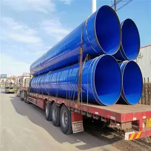 供水管网大口径涂塑钢管 DN1800涂塑螺旋管道 加工定制