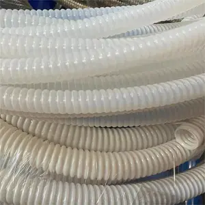 供应透明特氟龙软管外编棉线导热油管耐酸碱耐压