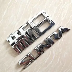 专业定做abs电镀标牌 电镀子母数字标牌
