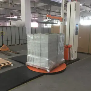 托盘缠膜机 围膜机 全自动缠绕机 气动压顶缠绕机 广东广州惠州珠三角厂家