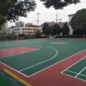 天津篮球场施工 网球场运动场面层划线户外标准学校网球场建设