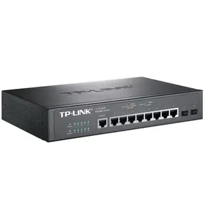 TP-LINK TL-SG3210PE全千兆网管PoE交换机8口千兆+2个SFP二层VLAN