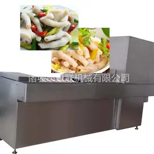 鸡爪切段机图片 切鸡爪机鸡爪分段机价格 自动快速切鸡爪产量大