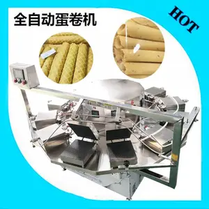 商用全自动蛋卷机 一年四季可以做 夏天做冰激凌蛋筒机