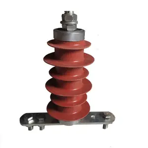 河北创联变台支柱氧化锌避雷器HY5WD-17-46.4DZ