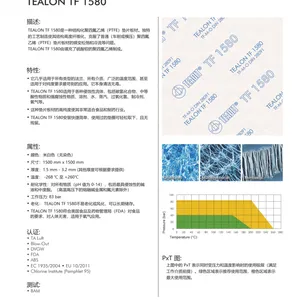TEADIT TF1580耐腐蚀硫酸钡改性聚四氟乙烯密封板