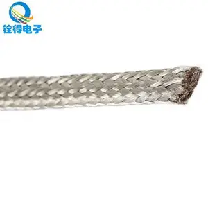 铨得新能源电子产品用镀锡铜编织带 大电流镀锡铜编织带 厂家货源