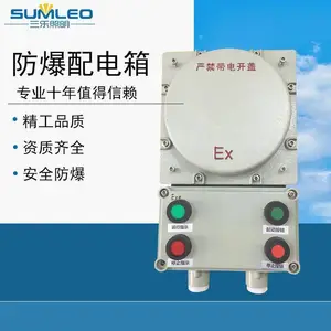 生产供销IIC防爆箱不锈钢接线箱防爆配电箱化学品防护安全柜