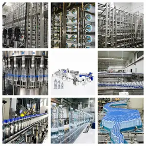 瓶装水生产线、全自动瓶装水灌装设备