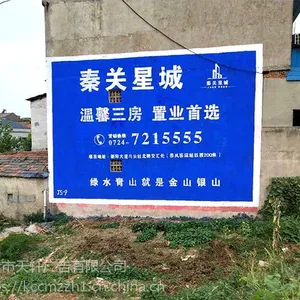 梧州市藤县墙体喷绘广告设计制作,欢迎来电咨询