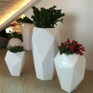 金筑达几何造型不锈钢装饰花盆