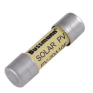 bussmann电压 1000Vdc库柏光伏专用熔断器PV 5A10F系列 10 38mm