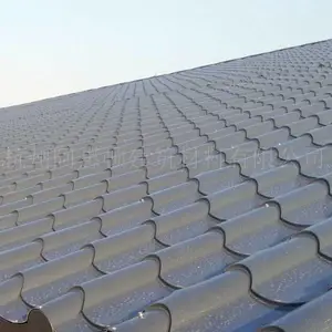 古建筑800型铝镁锰金属屋面瓦 0.9mm铝镁锰琉璃瓦 仿古琉璃瓦厂家直销