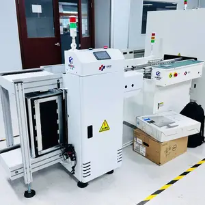 合瑞科技全自动收送板机NGOK筛选机双轨收板机料框推板机
