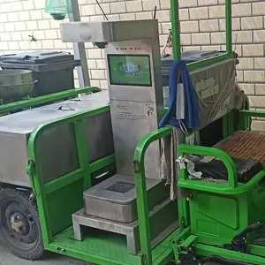 垃圾称重秤100kg餐厨垃圾车计重秤RFID技术称重系统积分兑换小程序大数据后台支持定制