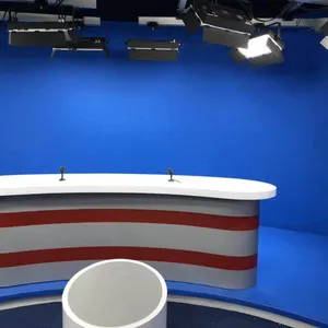 播音桌演播室直播桌非线性编辑桌