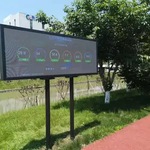 景区公园负离子数量在线测量仪配套负氧离子监测系统软件
