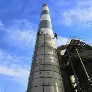 招远烟囱维修公司/混凝土烟筒加高/冷却塔绘画