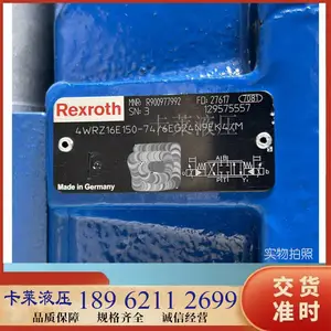 Rexroth力士乐比例方向阀R900977992 4WRZ16E150-7X6EG24N9EK4M