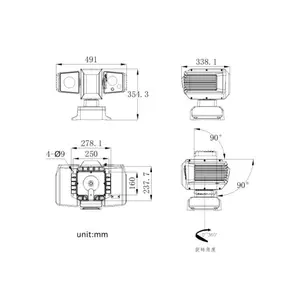 iDS-2DY9C232IX-D/AR/VS/SP(F1) ��������200����ȫ��˫Ŀ������̨����� 500�ײ��� ����VRȫ��Ӧ��ƽ̨