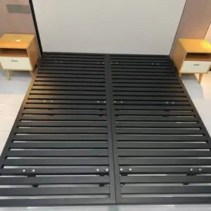 悬浮床定制镀锌管材质静电喷塑表面处理感应灯光设计家用