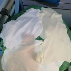 工业擦机布吸油棉布纯白色不掉毛大块布头 杂色棉布吸油吸水