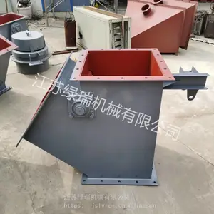 气动三通粉料阀 电液动侧三通分料阀 Y型三通阀 支持订制