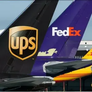 广州市花都区 DHL UPS EMS FEDEX 快递免费上门取件电话