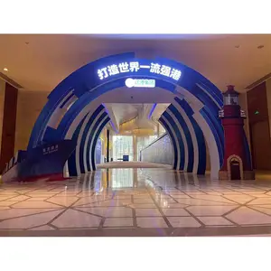 奇彩酒店活动舞台LED显示屏租赁 会议背景板制作 高清屏搭建会议