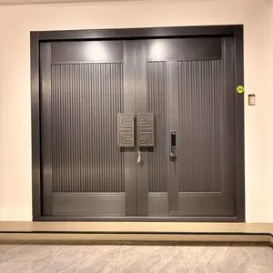 企业门口豪华大门 乐亭地区厂区院落适用 定制加工更省心 实力厂家上门安装