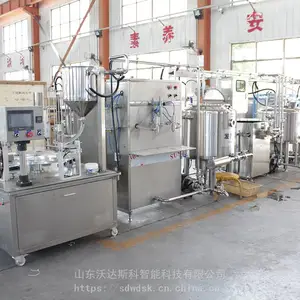 乳品巴氏奶加工设备 酸奶生产线 巴氏牛奶生产线厂房设计