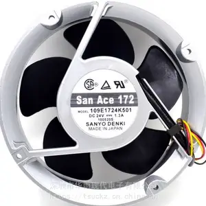 109E1724K501 ��ƷSANYO���� 24V 17CM ֱ��ɢ�ȷ��� ��Ƶ������