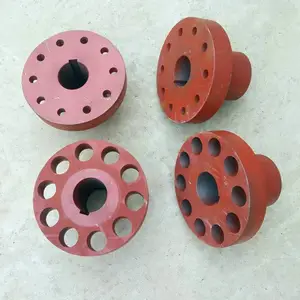 中泉靠壁轮 泵联轴器 传动精度高 绞制孔螺栓 220x75联结器 键槽20mm ***铸铁