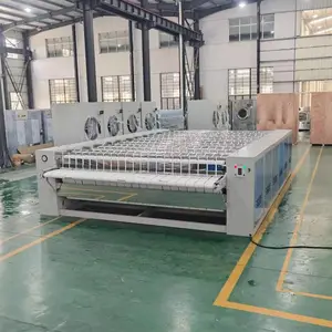 四辊床单熨平机被套熨平设备五辊六辊烫平机酒店洗衣房设备厂家