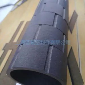 供应四氟铜粉耐磨轴套,增强特氟龙管套,PTFE耐磨环