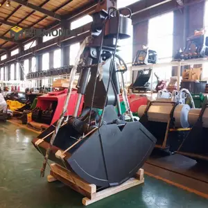 挖掘机贝壳斗 港口码头 卸沙卸煤贝型斗 河道清淤 抓斗