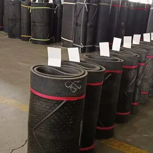 青岛炜业供应Q324抛丸机橡胶履带 天然橡胶成份高 经济耐用