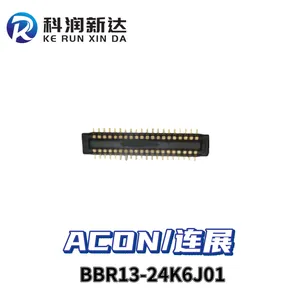 连展BBR13-24K6J01 0.4mm间距 ACON/板对板连接器公座 封装NA