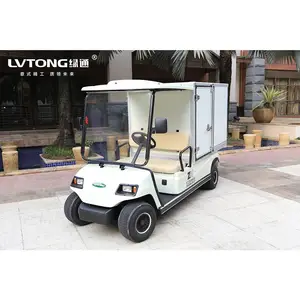 绿通电动车 LT-A2GC 两人座送餐车 布草车 电动货车 全国发货 可定制
