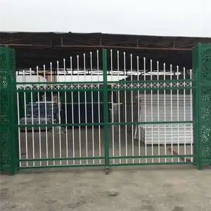 学校锌钢护栏 小区工厂围墙锌钢围栏 喷塑公园护栏网 尺寸可定制