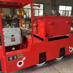 名舜窄巷变频电机车 小型井下牵引机车