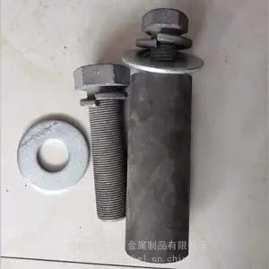 铁路桥梁预埋套筒 防落梁挡块 渗锌 钝化 45#材质