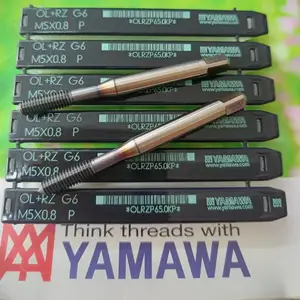 进口日本YAMAWA挤压丝锥代理免用油无屑挤牙丝攻 OL+RZ M5*0.8