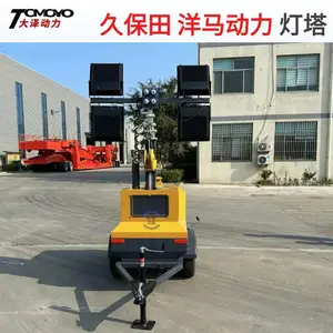广东大泽动力柴油发电照明灯塔